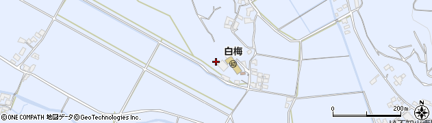 熊本県宇城市不知火町長崎2219周辺の地図