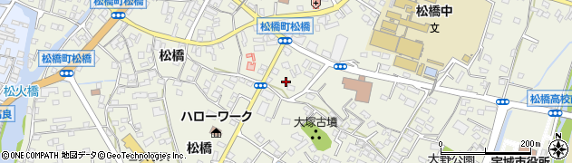 熊本県宇城市松橋町松橋467周辺の地図