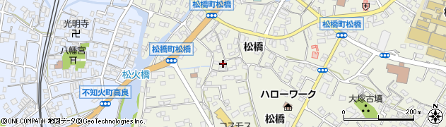 熊本県宇城市松橋町松橋228周辺の地図
