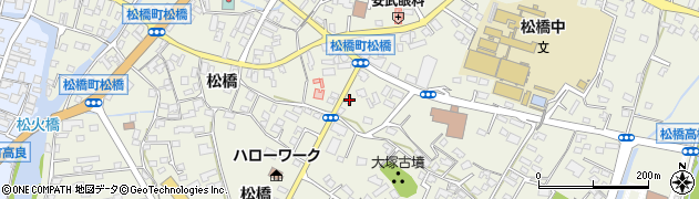 熊本県宇城市松橋町松橋478周辺の地図