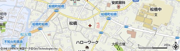 熊本県宇城市松橋町松橋1060周辺の地図