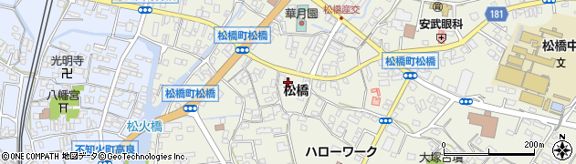 熊本県宇城市松橋町松橋1082周辺の地図