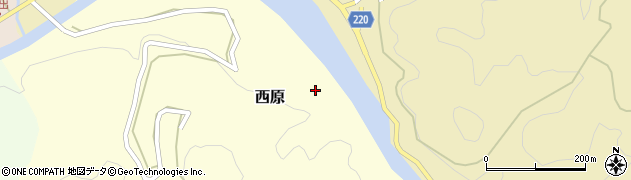 熊本県上益城郡甲佐町西原604周辺の地図