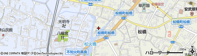 熊本県宇城市松橋町松橋1163周辺の地図