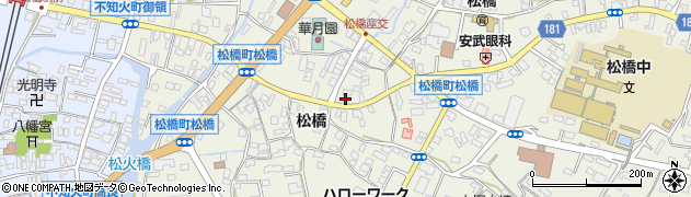 熊本県宇城市松橋町松橋1028周辺の地図