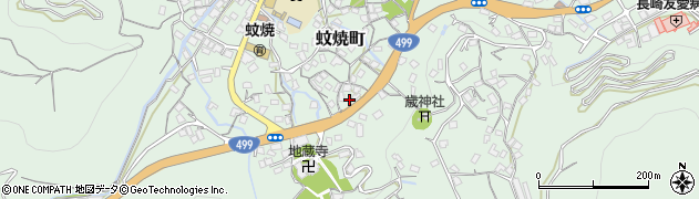 長崎県長崎市蚊焼町1941周辺の地図