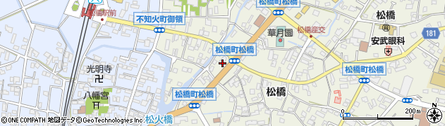 熊本県宇城市松橋町松橋1131周辺の地図
