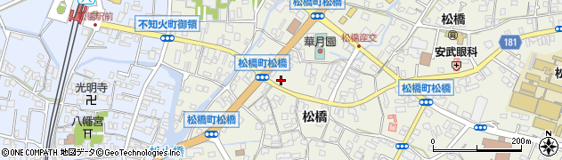 熊本県宇城市松橋町松橋997周辺の地図