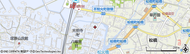 熊本県宇城市不知火町高良2645周辺の地図