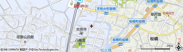 熊本県宇城市不知火町高良2748周辺の地図