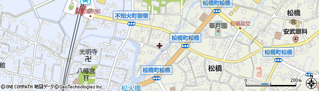 熊本県宇城市松橋町松橋1147周辺の地図