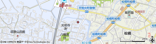 熊本県宇城市不知火町高良2579周辺の地図