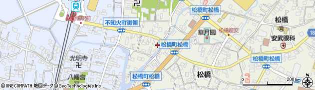 熊本県宇城市松橋町松橋1138周辺の地図