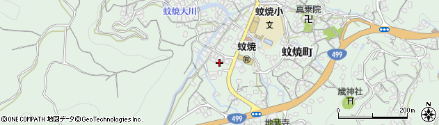 長崎県長崎市蚊焼町2998周辺の地図