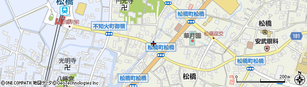 熊本県宇城市松橋町松橋976周辺の地図
