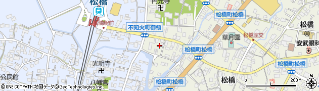 熊本県宇城市松橋町松橋1166周辺の地図