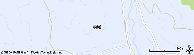 熊本県宇城市不知火町（永尾）周辺の地図