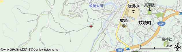 長崎県長崎市蚊焼町3597周辺の地図