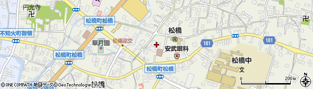熊本県宇城市松橋町松橋564周辺の地図