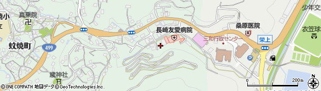 長崎県長崎市蚊焼町2313周辺の地図