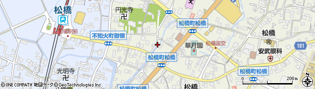 熊本県宇城市松橋町松橋974周辺の地図