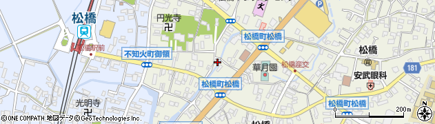 熊本県宇城市松橋町松橋973周辺の地図