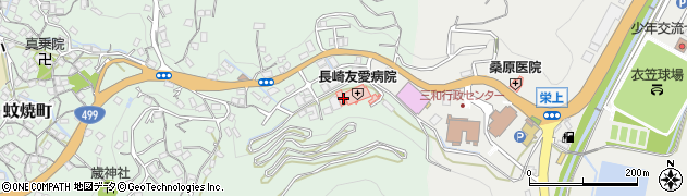 長崎県長崎市蚊焼町2314周辺の地図