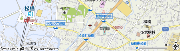 熊本県宇城市松橋町松橋967周辺の地図