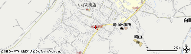 上崎山公民館周辺の地図