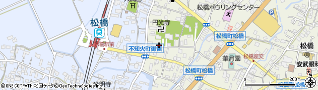 熊本県宇城市松橋町松橋1247周辺の地図