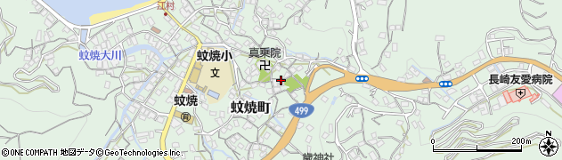 長崎県長崎市蚊焼町2129周辺の地図