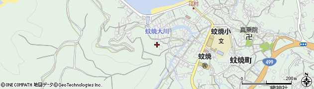 長崎県長崎市蚊焼町3095周辺の地図