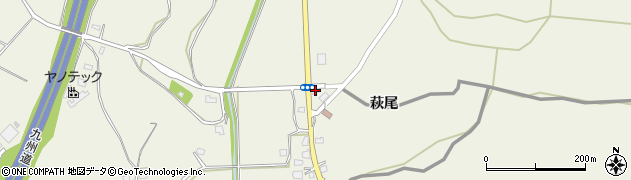 熊本県宇城市松橋町萩尾791周辺の地図