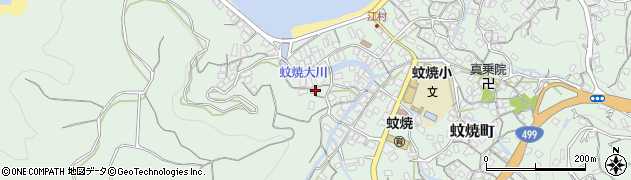 長崎県長崎市蚊焼町3088周辺の地図