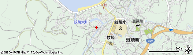 長崎県長崎市蚊焼町3041周辺の地図