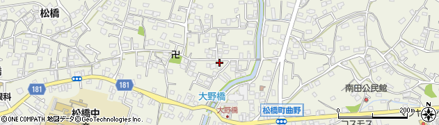 熊本県宇城市松橋町松橋1865周辺の地図