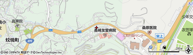 長崎県長崎市蚊焼町2214周辺の地図
