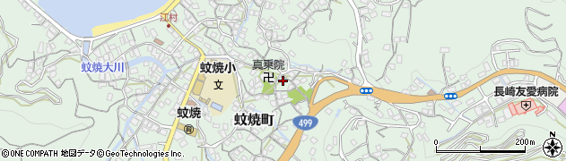 長崎県長崎市蚊焼町2134周辺の地図