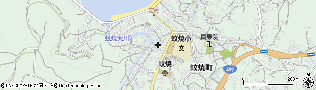 長崎県長崎市蚊焼町1725周辺の地図