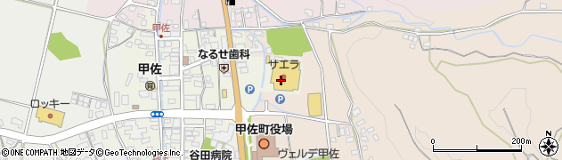 甲佐ショッピングセンターサ・エ・ラ　新鮮市場鮮魚・惣菜周辺の地図