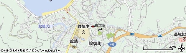 長崎県長崎市蚊焼町1811周辺の地図