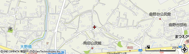 熊本県宇城市松橋町曲野2404周辺の地図