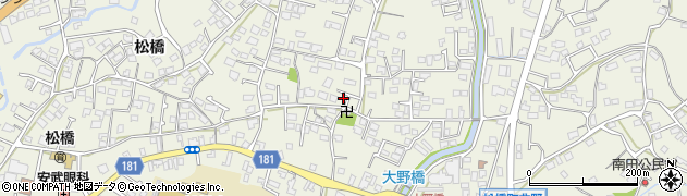 熊本県宇城市松橋町松橋1780周辺の地図