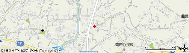熊本県宇城市松橋町曲野2437周辺の地図