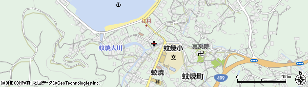 長崎県長崎市蚊焼町1662周辺の地図