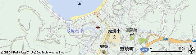 長崎県長崎市蚊焼町1718周辺の地図