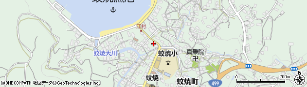 長崎県長崎市蚊焼町1658周辺の地図