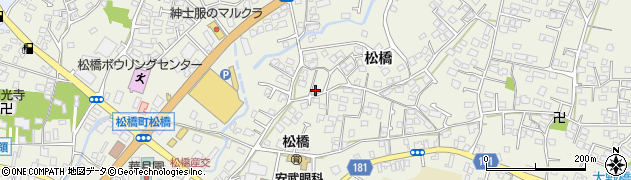 熊本県宇城市松橋町松橋658周辺の地図