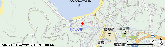 長崎県長崎市蚊焼町1687周辺の地図