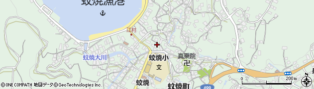 長崎県長崎市蚊焼町1614周辺の地図